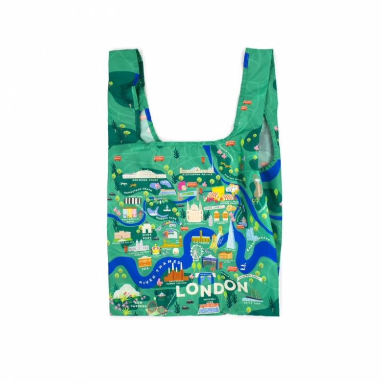 Medium Eco Bag Kind Bag - London Map