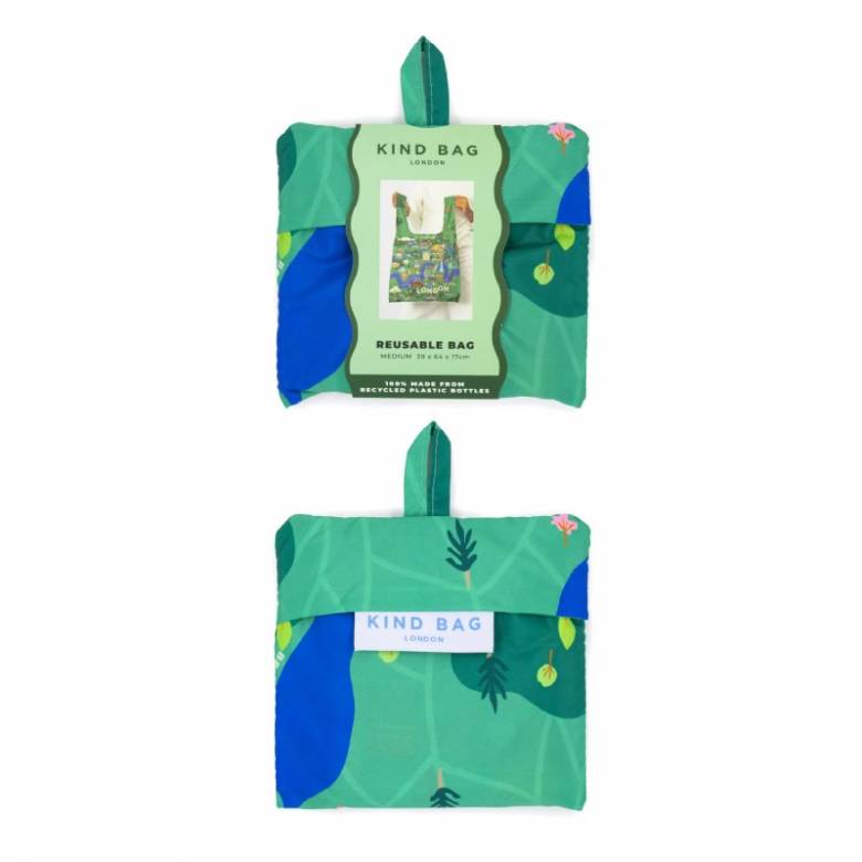 Medium Eco Bag Kind Bag - London Map