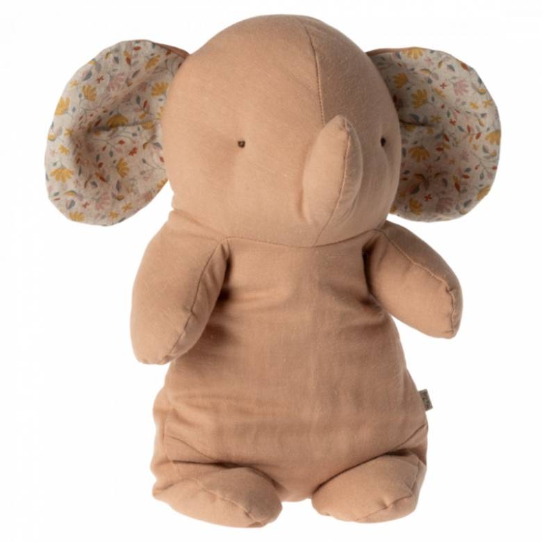 Medium Elephant In Rose Soft Toy Safari Friends By Maileg 0+