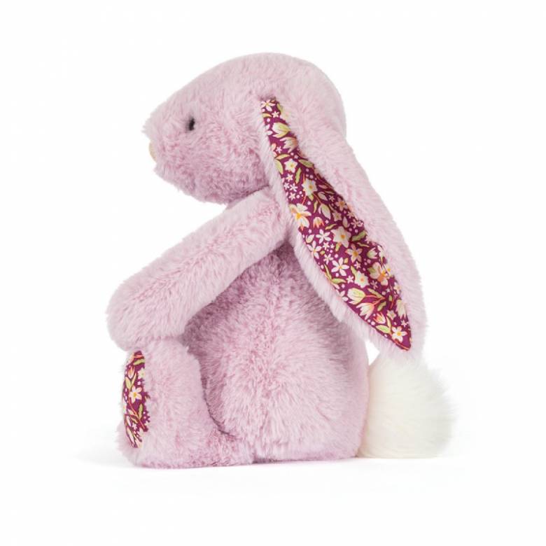 Medium Thistlepop Blossom Luxe Bunny Soft Toy By Jellycat 0+