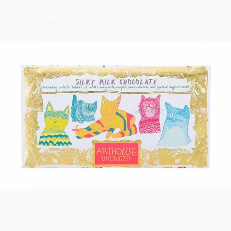 Me ow For Now - Milk Chocolate Bar 100g