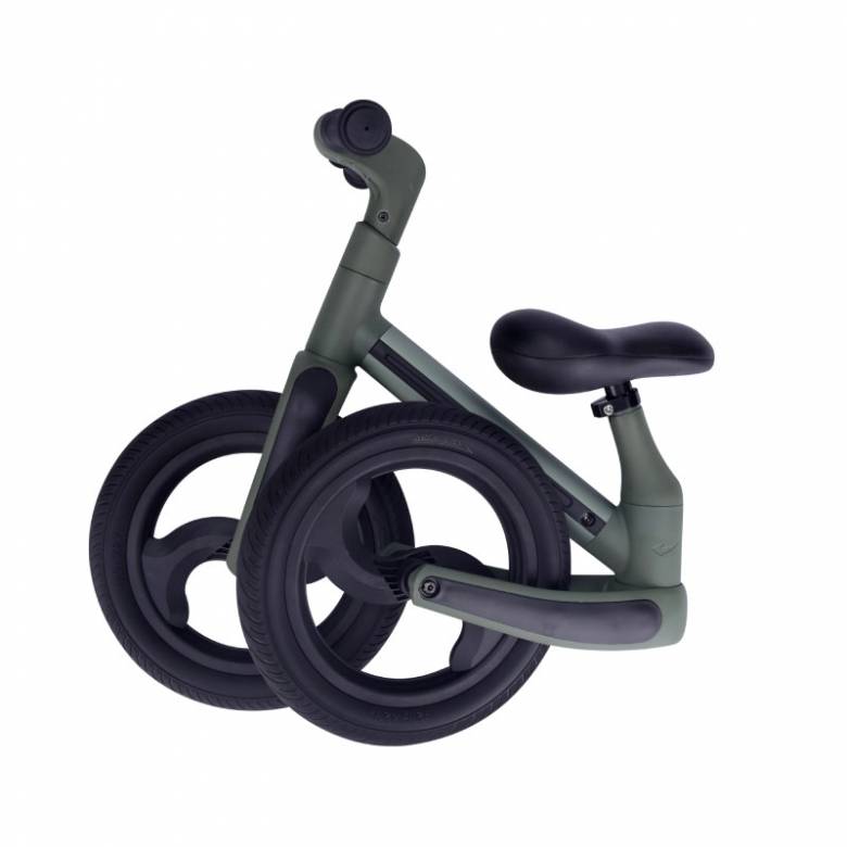 Metal Foldable Balance Bike In Green 2+