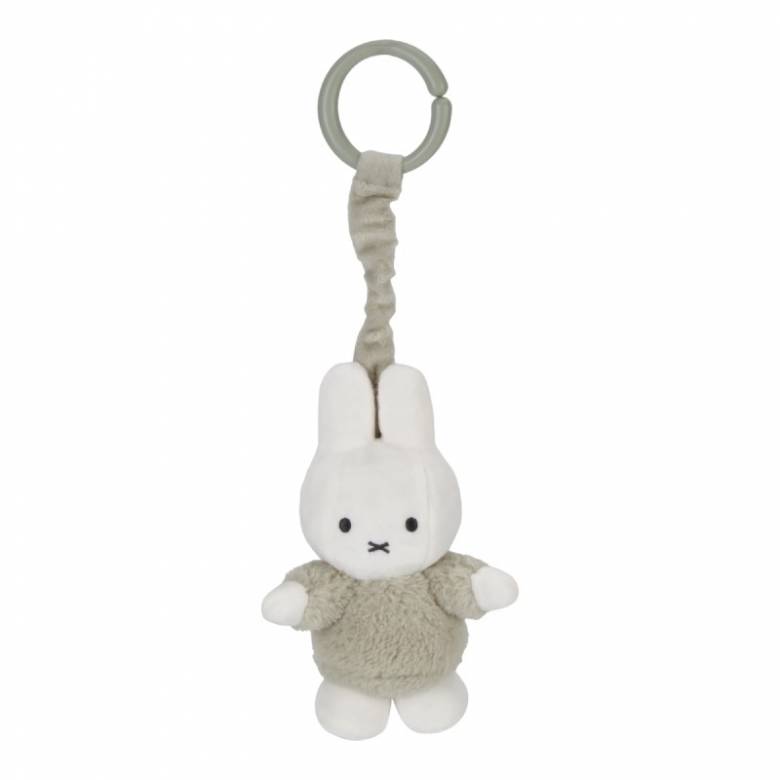 Miffy Hanging Fluffy Toy In Green By Little Dutch