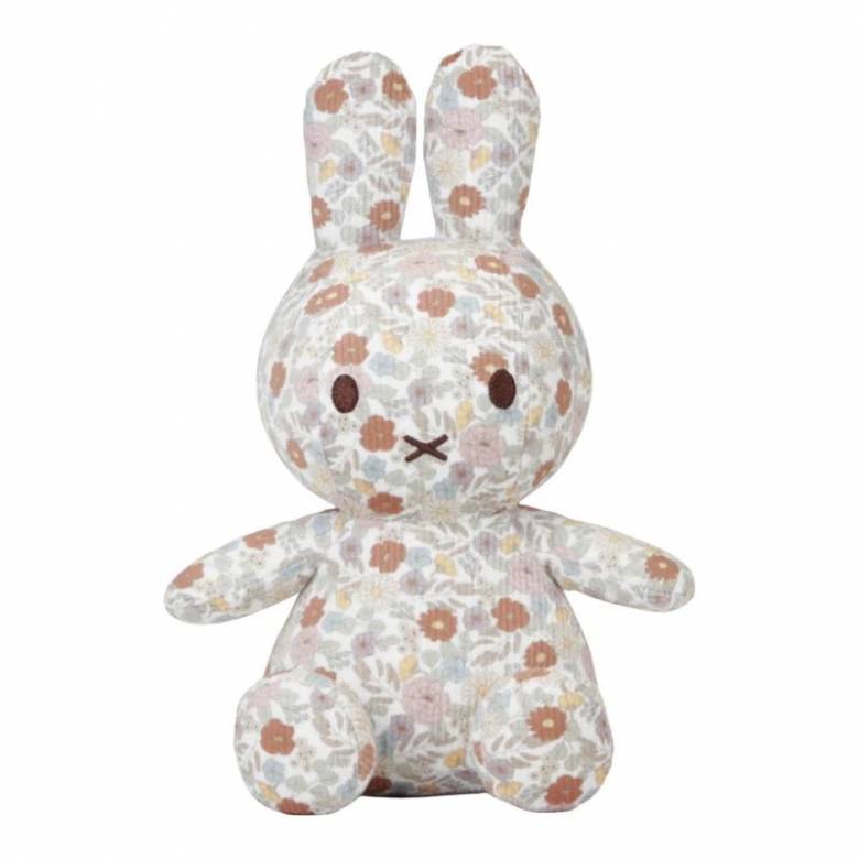 Miffy Soft Toy In Vintage Flowers 0+