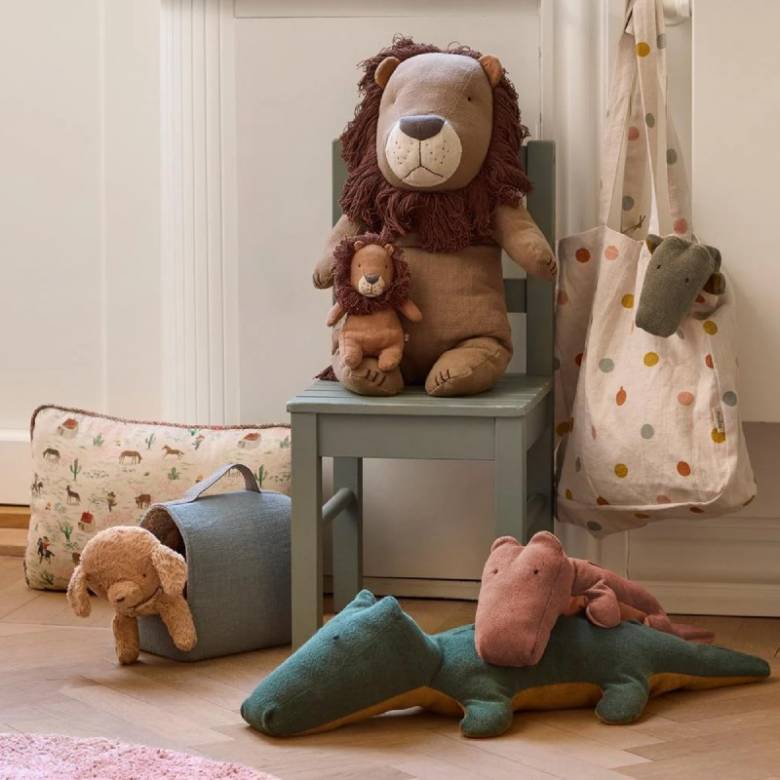 Mini Lion Soft Toy Safari Friends By Maileg 0+