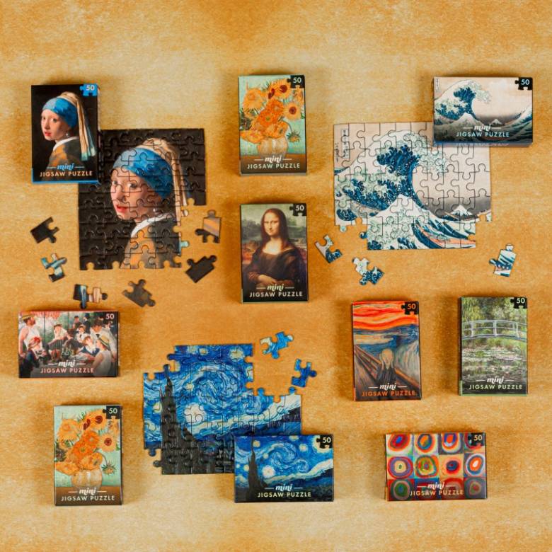 Mini Masterpieces Mini 50 Piece Jigsaw Puzzle