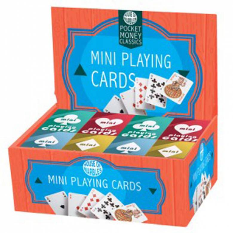 Mini Playing Card Pack By House Of Marbles