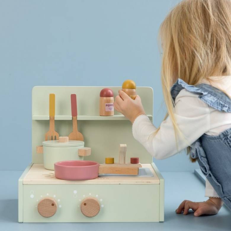 Mini Wooden Kitchen Toy By Little Dutch 2+