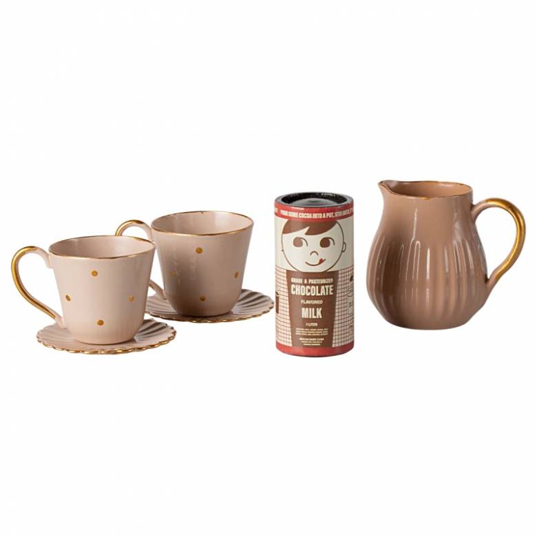 Miniature Hot Chocolate Toy Set By Maileg 3+