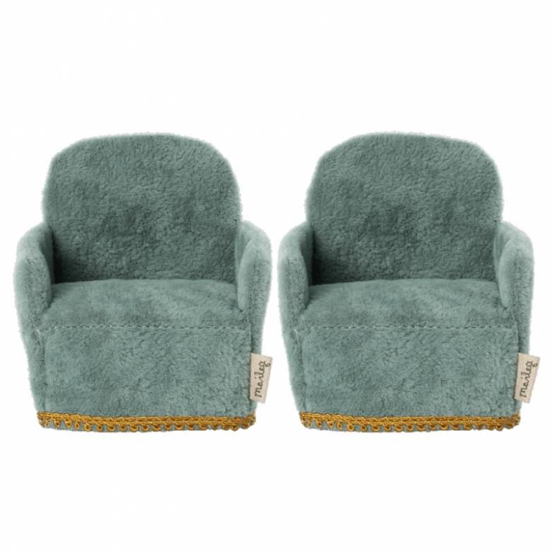 Miniature Toy Pair Of Chairs By Maileg 3+