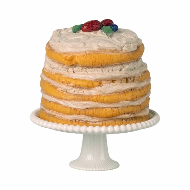 Miniature Toy Party Cake & Cake Stand By Maileg 3+