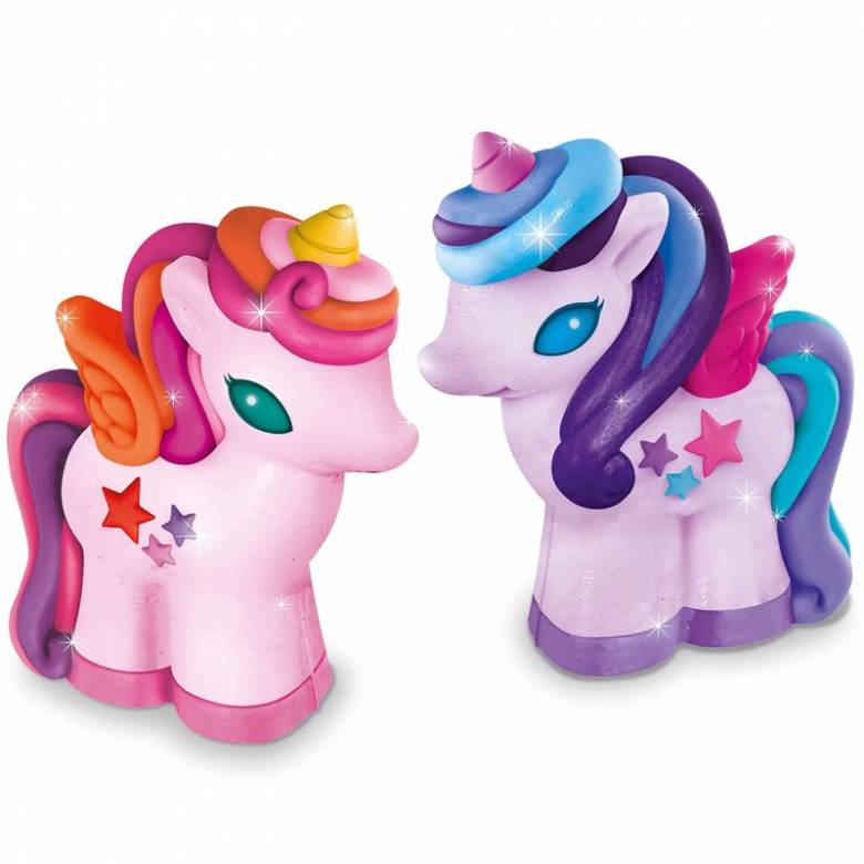 Mould And Paint 3D Unicorns - Art Kit 5+