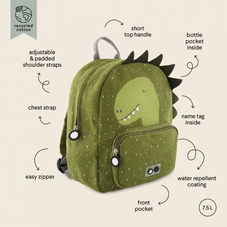 Mr Dino Children's Backpack 3+