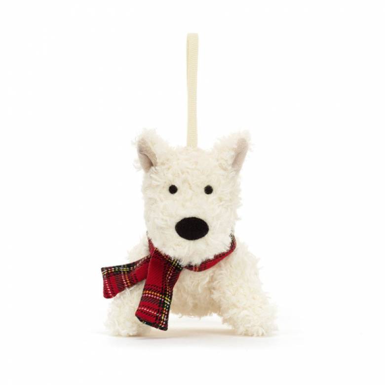 Munro Scottie Dog Christmas Decoration By Jellycat 0+