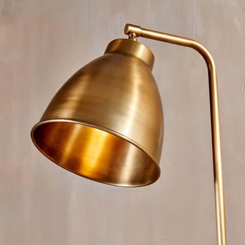 Muturi Floor Lamp In Antique Brass