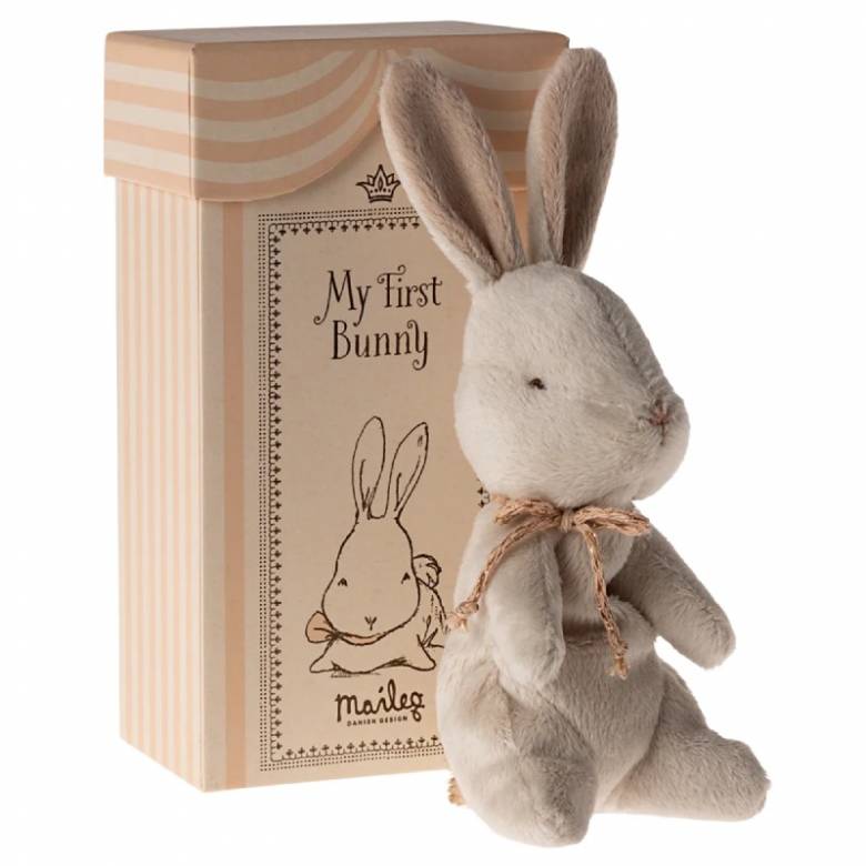 My First Bunny In Off White With Gift Box By Maileg 0+