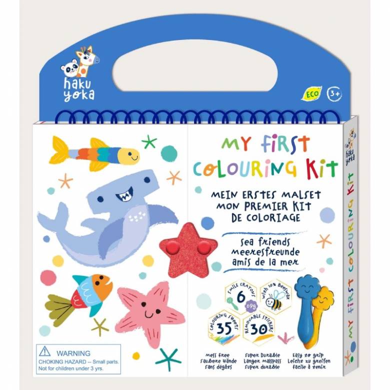 My First Colouring Kit - Sea Friends 3+
