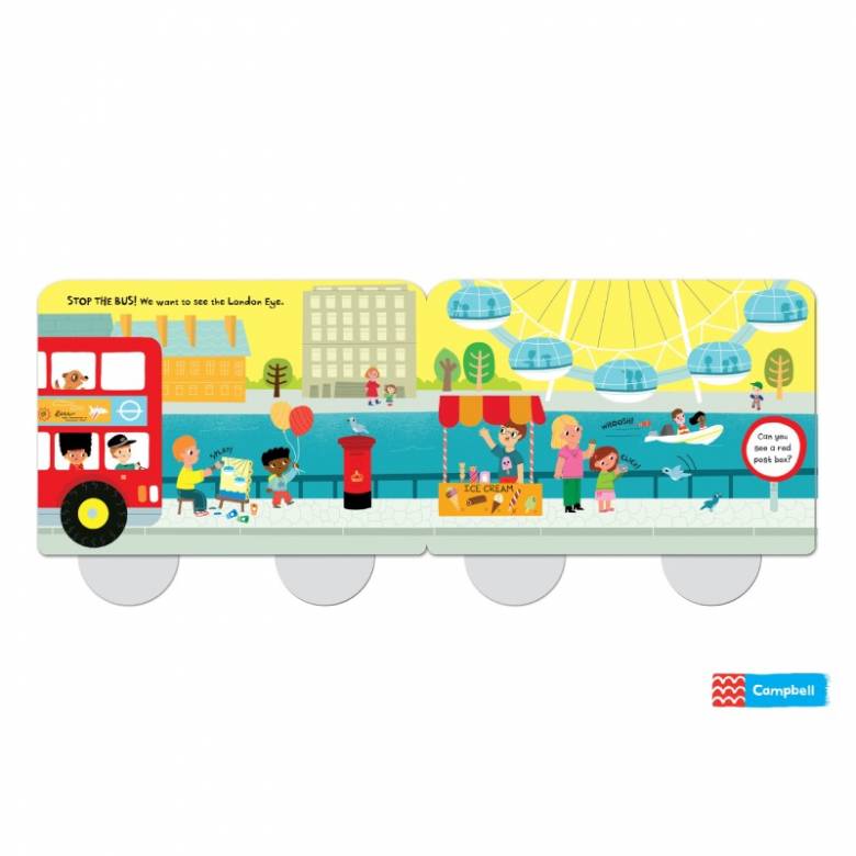 My First London Bus - Whizzy Wheels Board Book