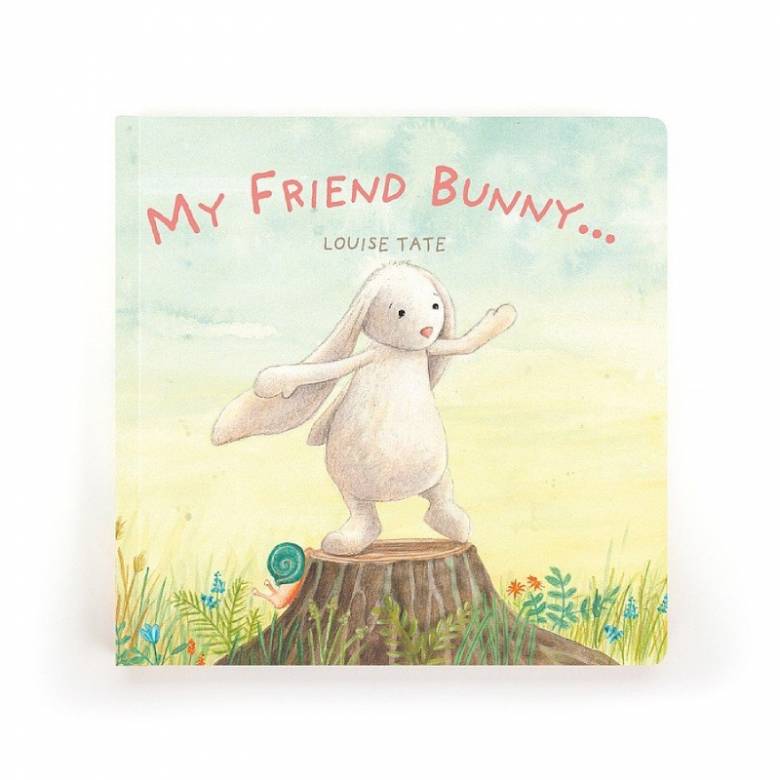 My Friend Bunny - Hardback Book By Jellycat