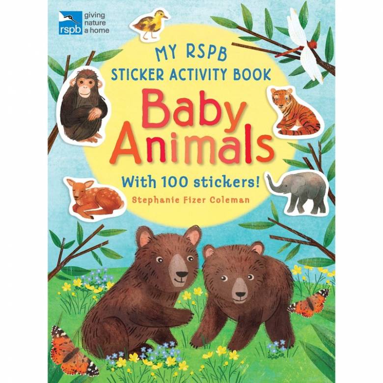 My RSPB Sticker Activity Book: Baby Animals