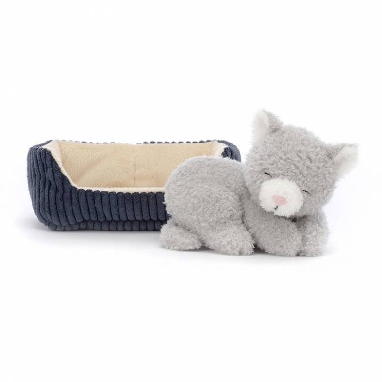 Napping Nipper Cat Soft Toy By Jellycat 0+