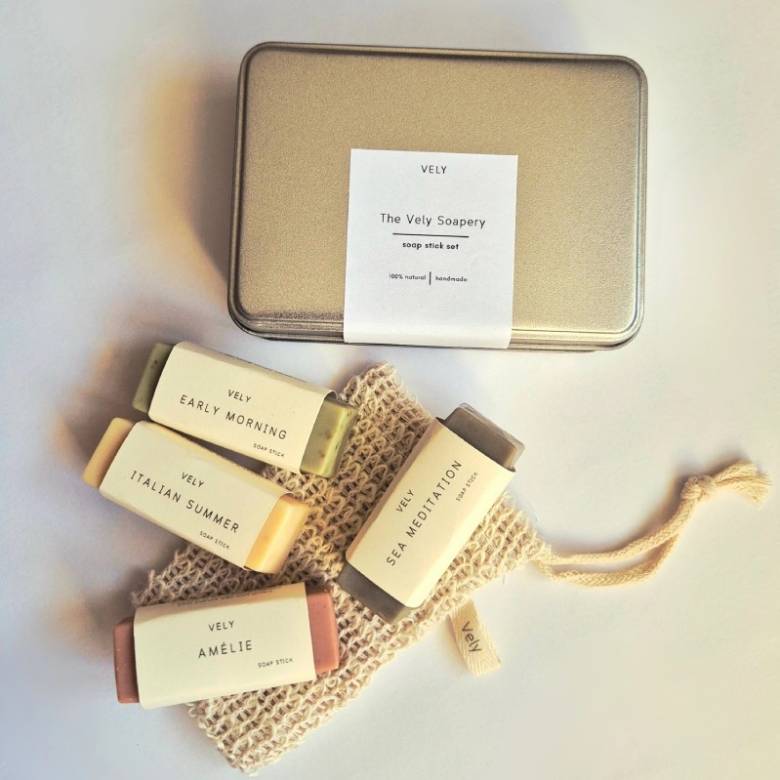 Natural Handmade Mini Soap Gift Set