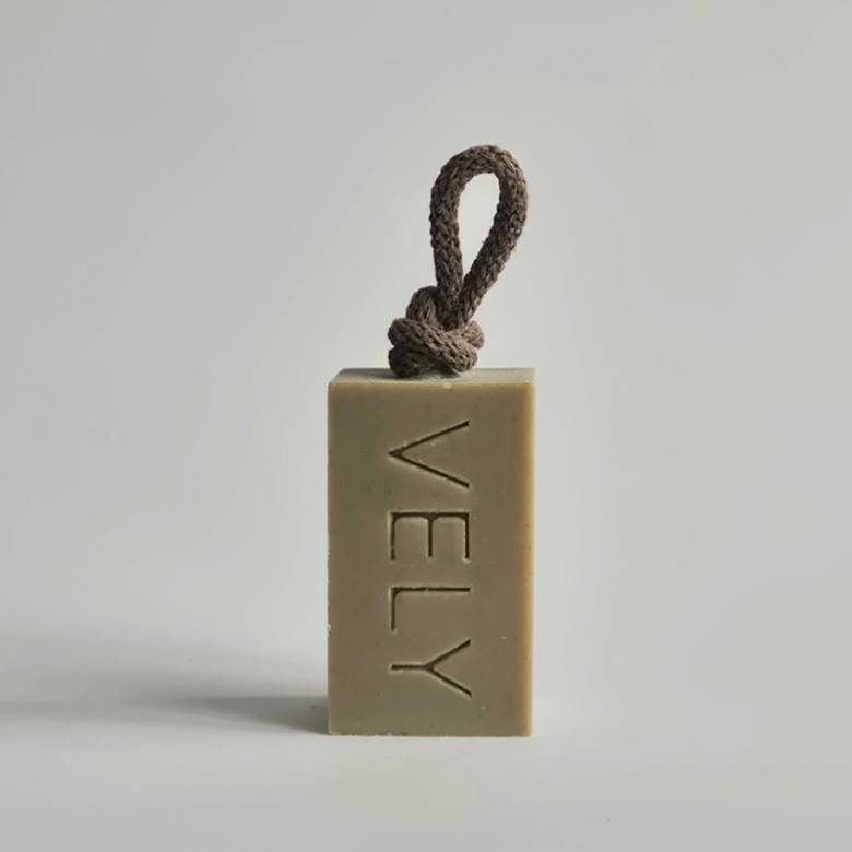 Natural Handmade Soap On A Rope - Sea Meditation 110g
