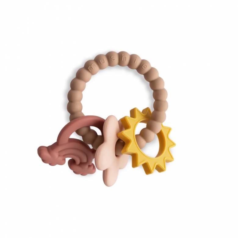 Nature Silicone Teething Ring 3m+