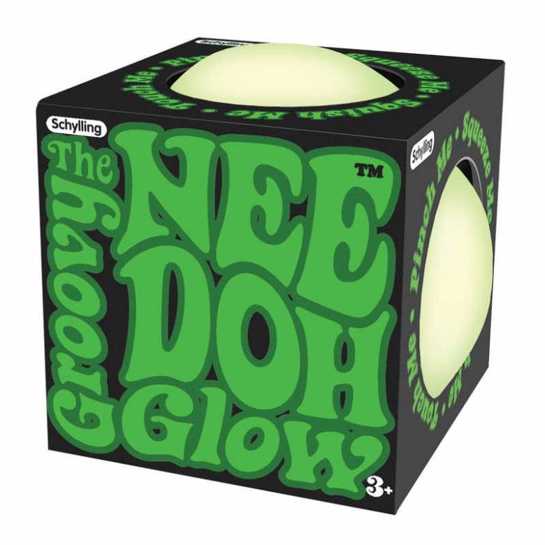 Nee Doh Stretchy Glow In The Dark Stress Ball 3+