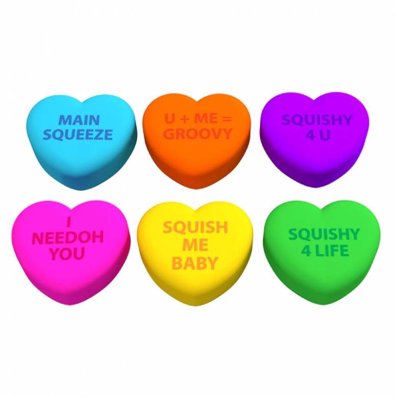 NeeDoh Pack Of 3 Teeny Squeeze Hearts Toy 3+