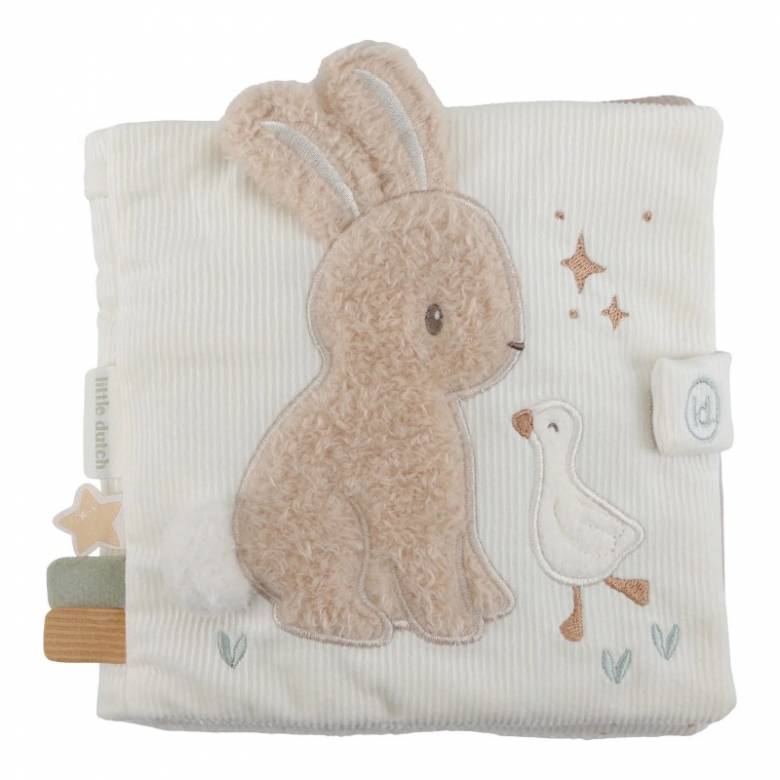 Newborn Naturals Soft Activity Book By Little Dutch 0+