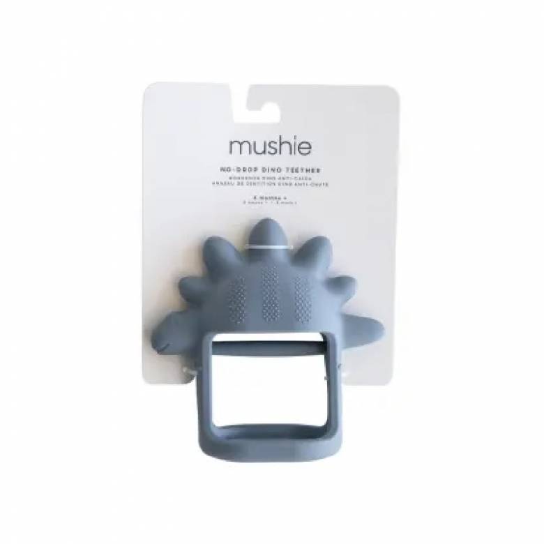 No-Drop Silicone Sensory Teether - Dino 3m+