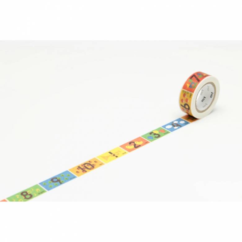 Numbers - Roll Of Washi Masking Tape