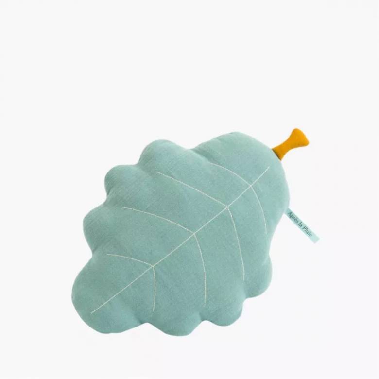 Oak Leaf Shaped Cushion By Moulin Roty