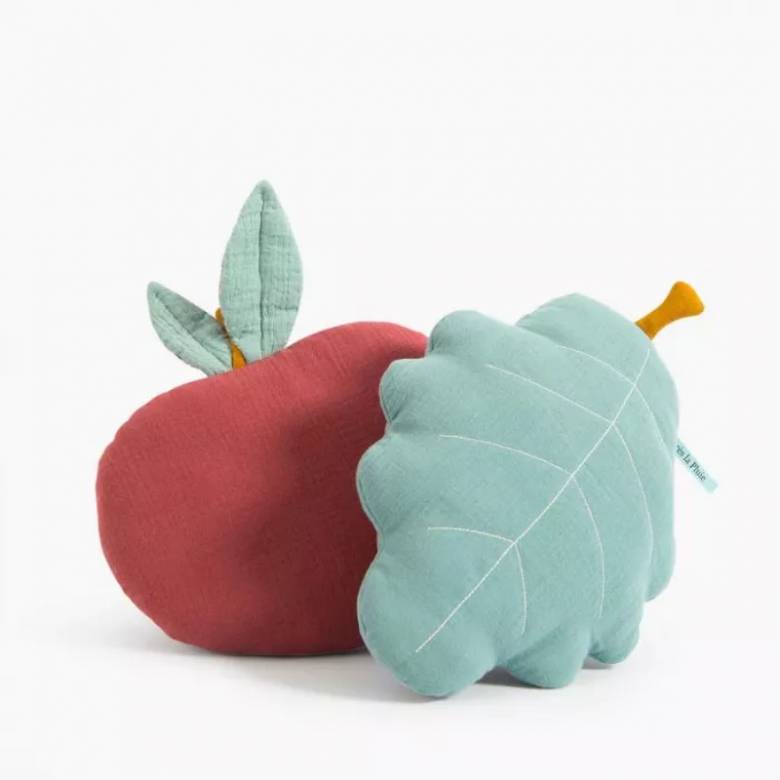 Oak Leaf Shaped Cushion By Moulin Roty