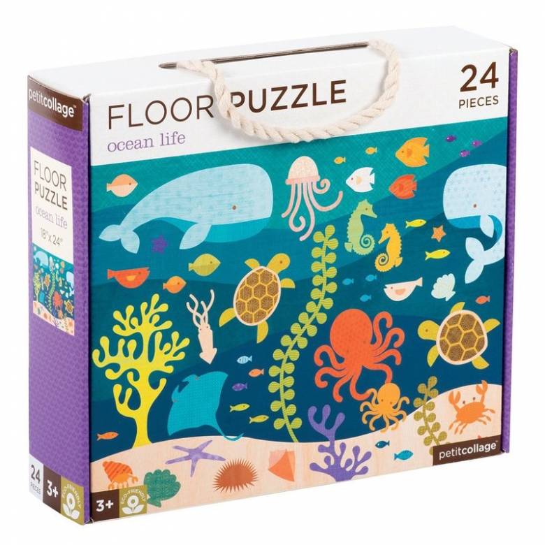Ocean Life Floor Puzzle 24pc 3+