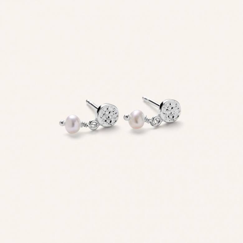 Ocean Nature Earsticks Earrings In Silver By Pernille Corydon