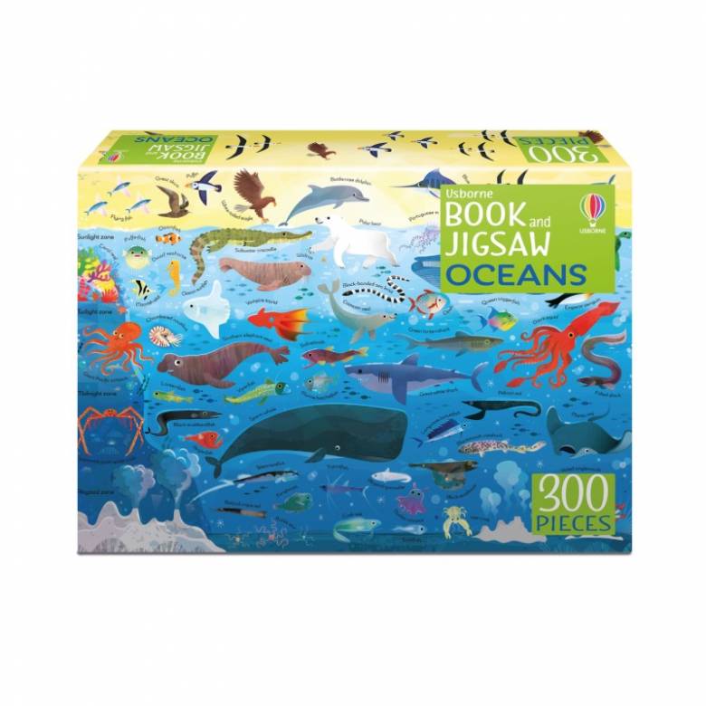 Oceans - 300 Piece Jigsaw Puzzle & Book