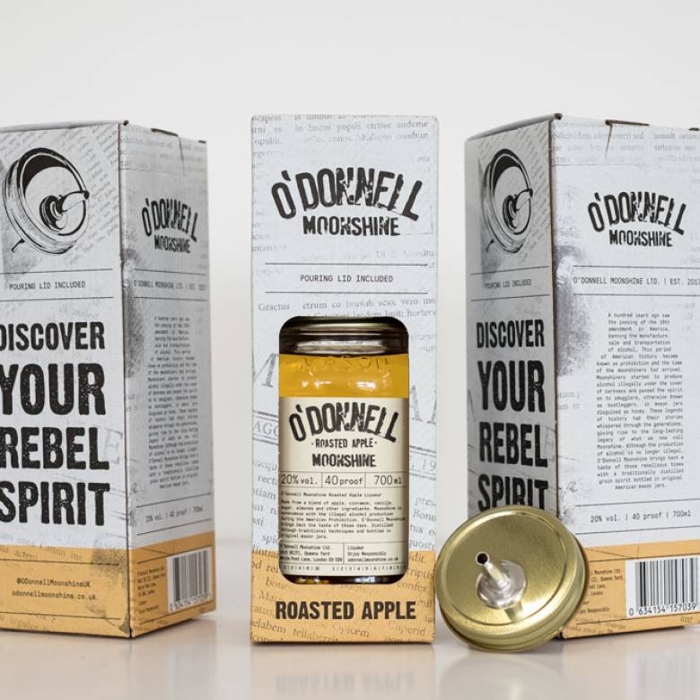 Gift Boxed O’Donnell Moonshine - Roasted Apple