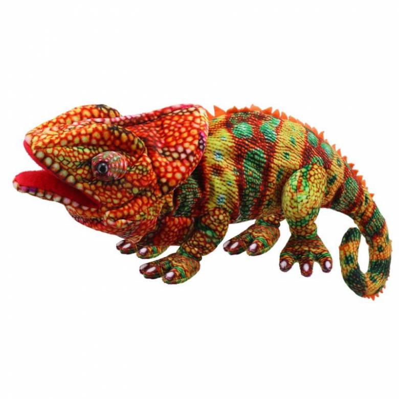 Orange Chameleon - Large Creature Puppet 1+