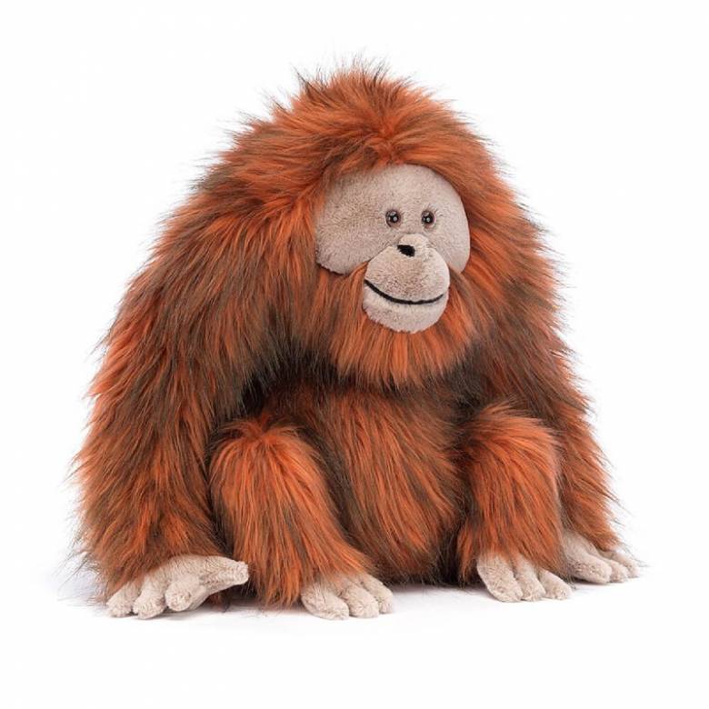 Oswald Orangutan Soft Toy By Jellycat 3+