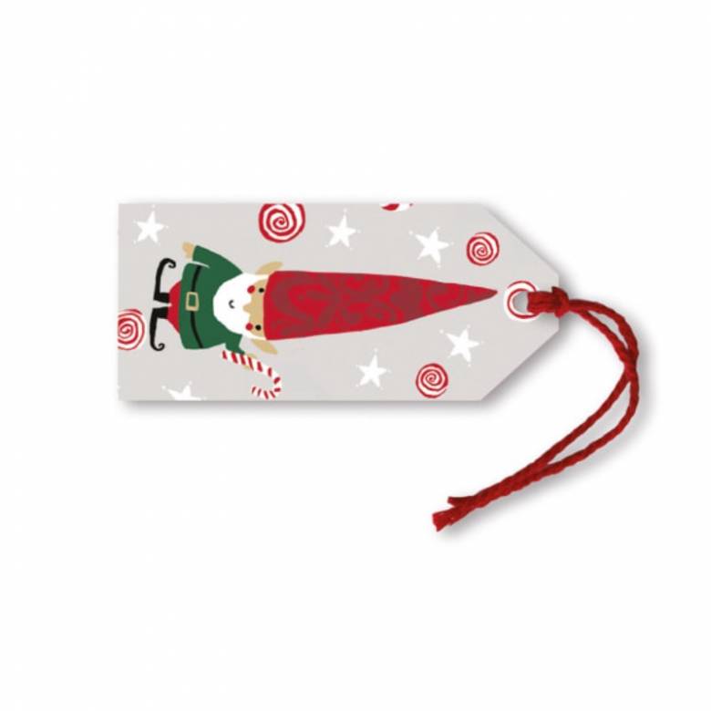 Pack Of 6 Gift Tags - Little Christmas Gnome