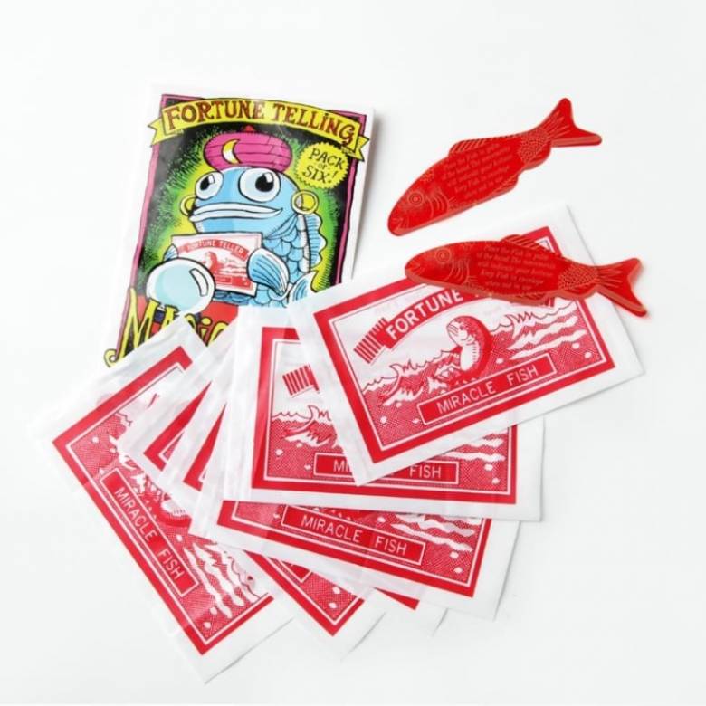 Pack Of 6 Magic Fortune Telling Fish