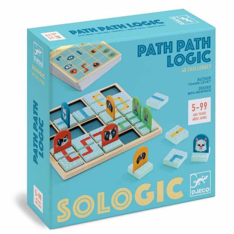 Path Path Logic - Puzzle Logic Game By Djeco 5+