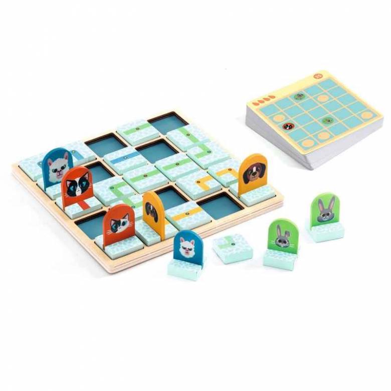 Path Path Logic - Puzzle Logic Game By Djeco 5+