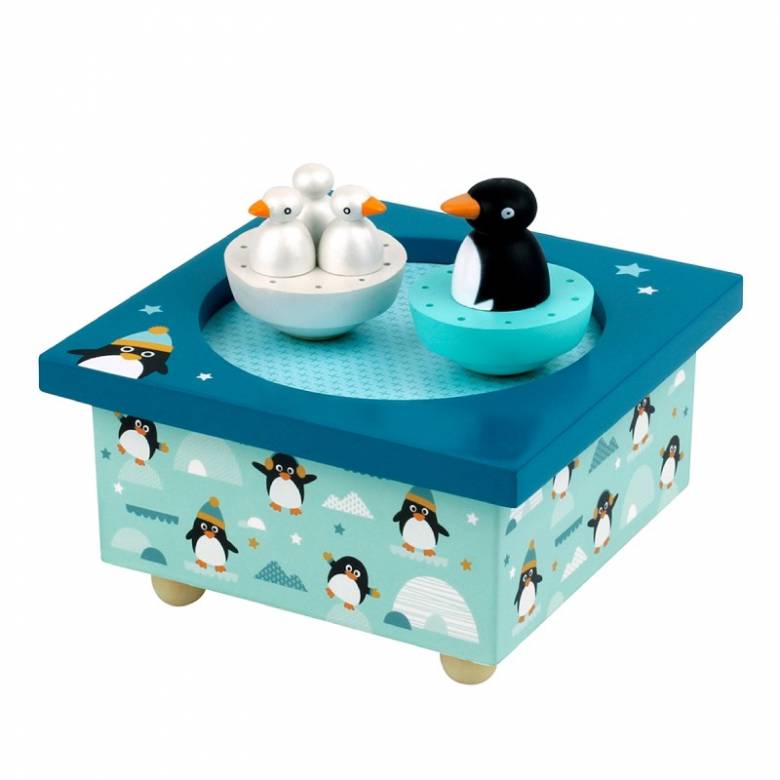 Penguin Dancing Music Box 1+