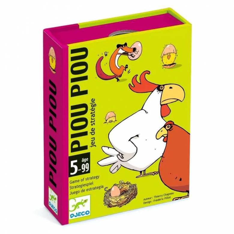 Piou Piou Card Game By Djeco 5+