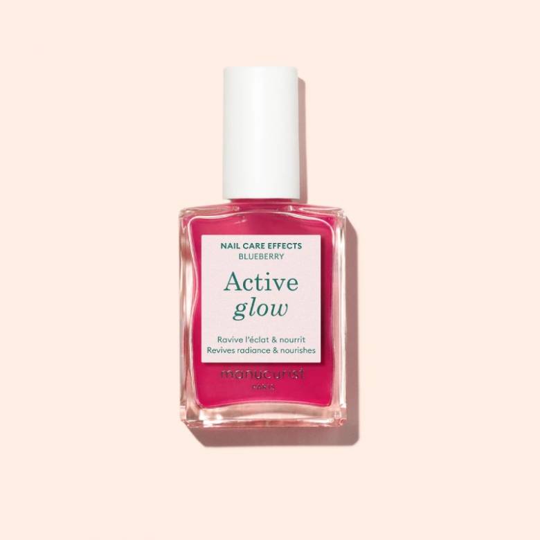 Plant Based Vegan Nail Polish - Active Glow Blueberry