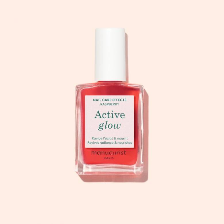Plant Based Vegan Nail Polish - Active Glow Raspberry