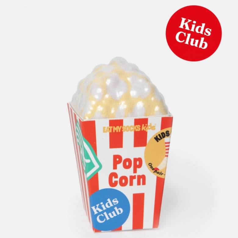 Popcorn - Children's Pair Of Novelty Socks